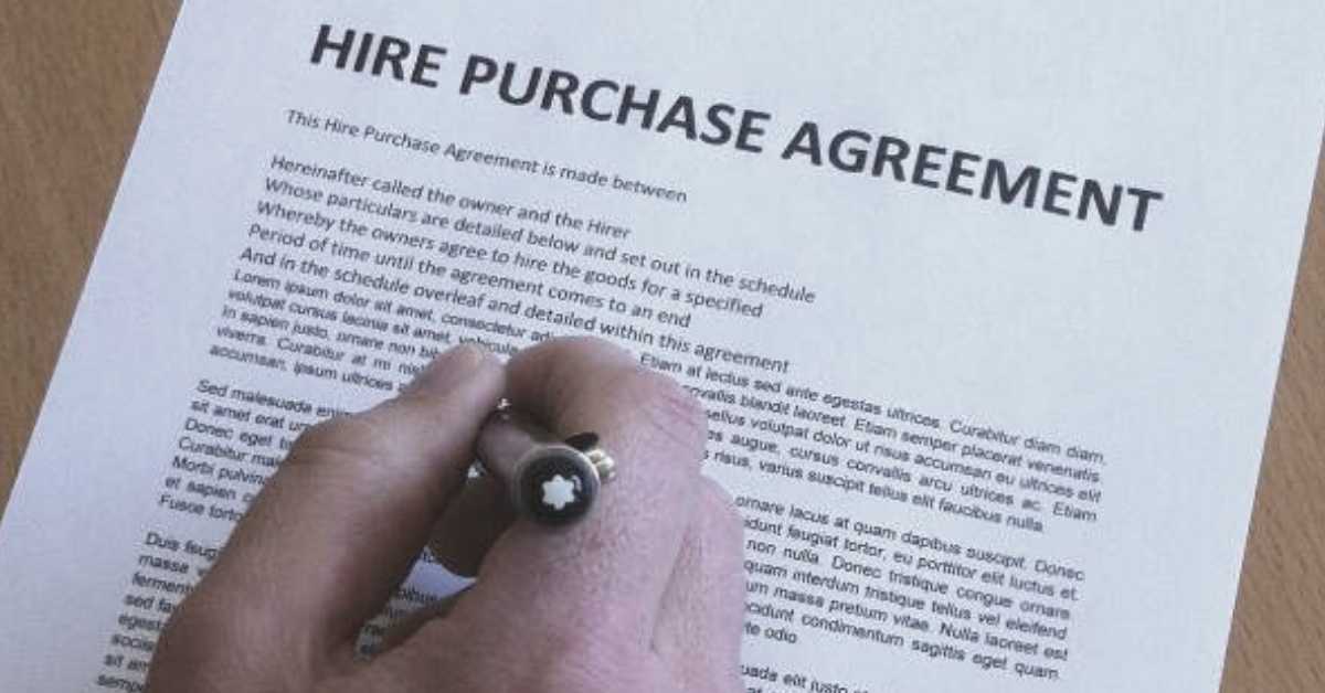Are hire purchase contracts permissible?